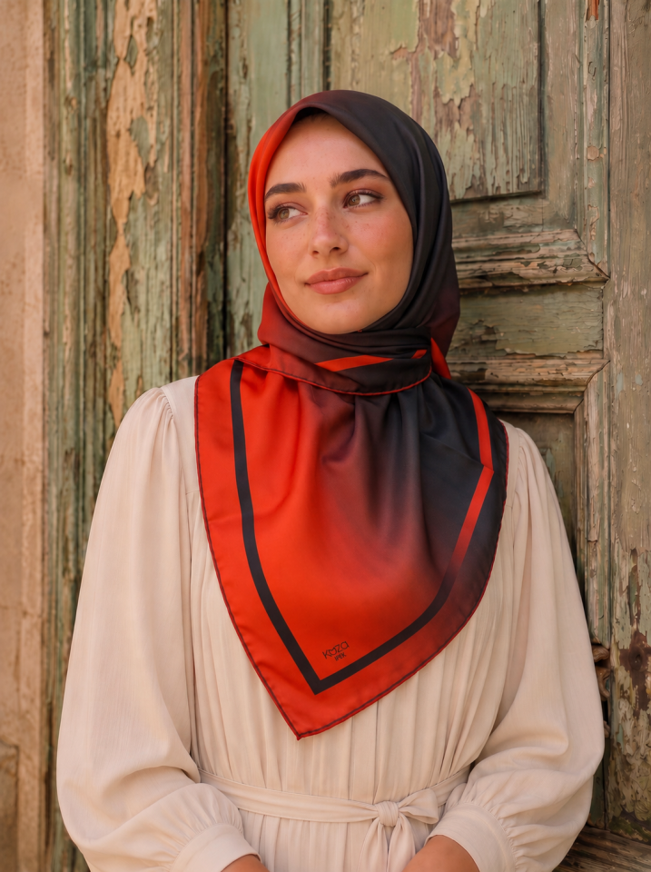 Riva Pamuk Eşarp Degrade