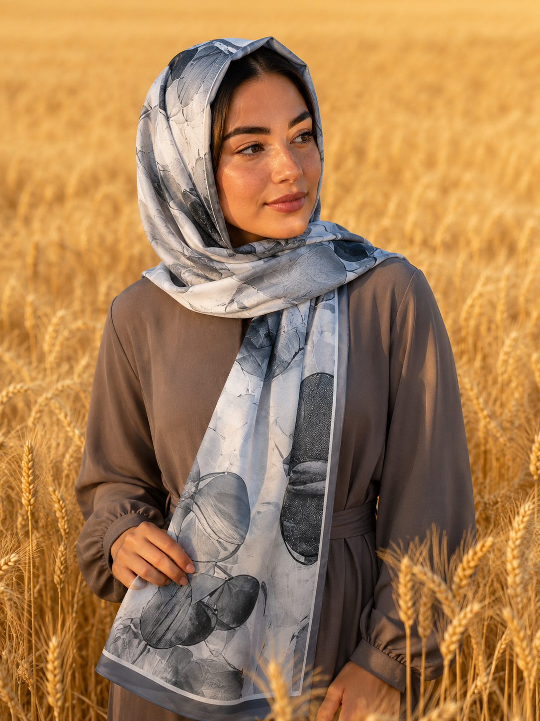 Riva Pamuk Şal Hera Model