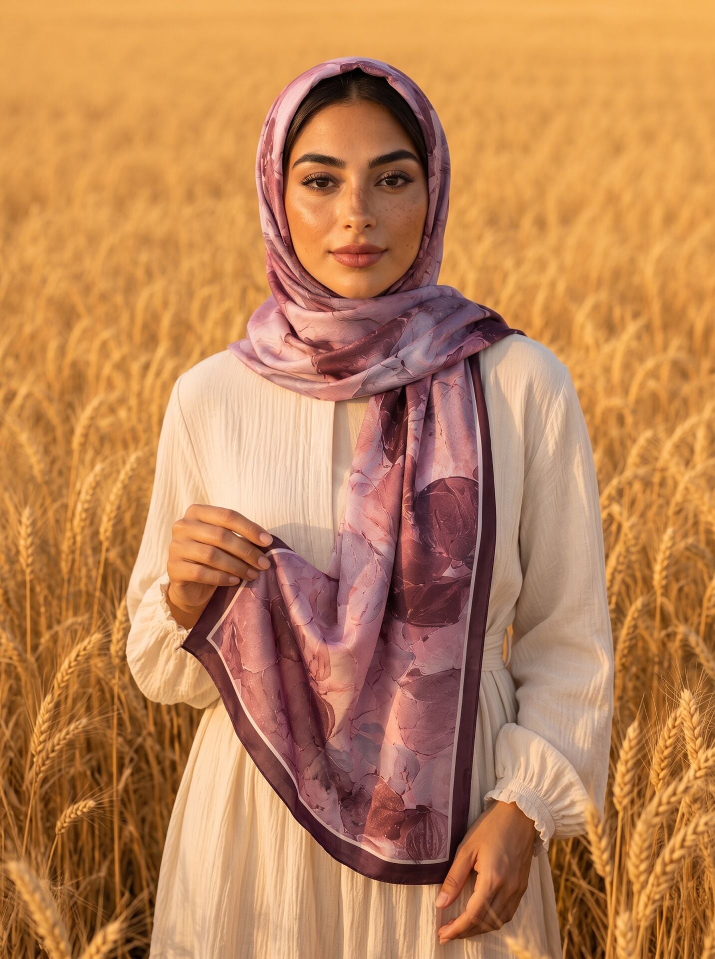 Riva Pamuk Şal Hera Model