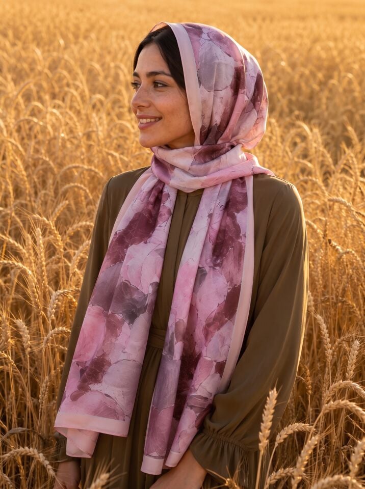 Riva Pamuk Şal Hera Model