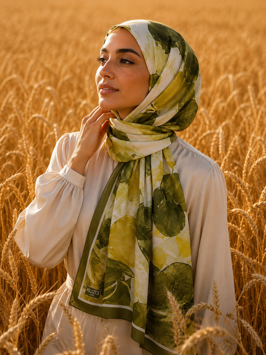 Riva Pamuk Şal Hera Model